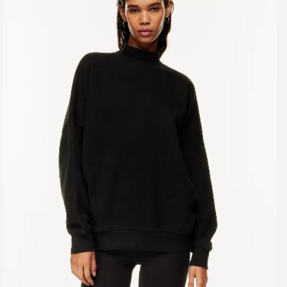 MOCK NECK TNA Cozy Sweatshirt NWT (with pockets)
